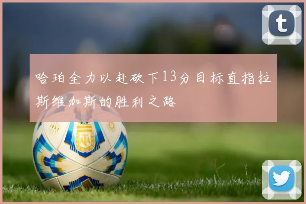 哈珀全力以赴砍下13分目标直指拉斯维加斯的胜利之路