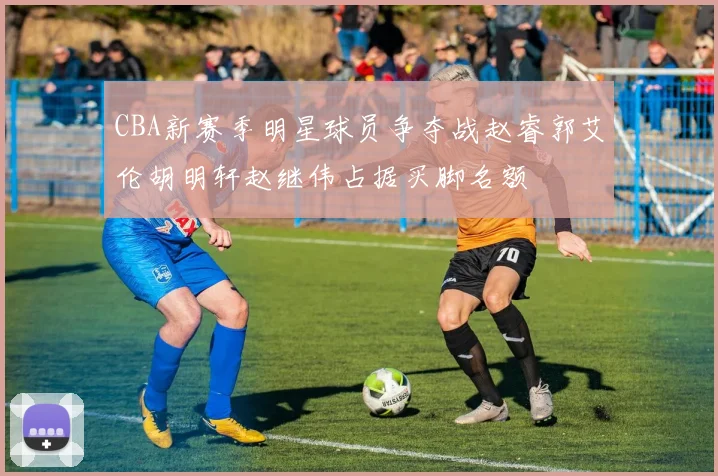 CBA新赛季明星球员争夺战赵睿郭艾伦胡明轩赵继伟占据买脚名额